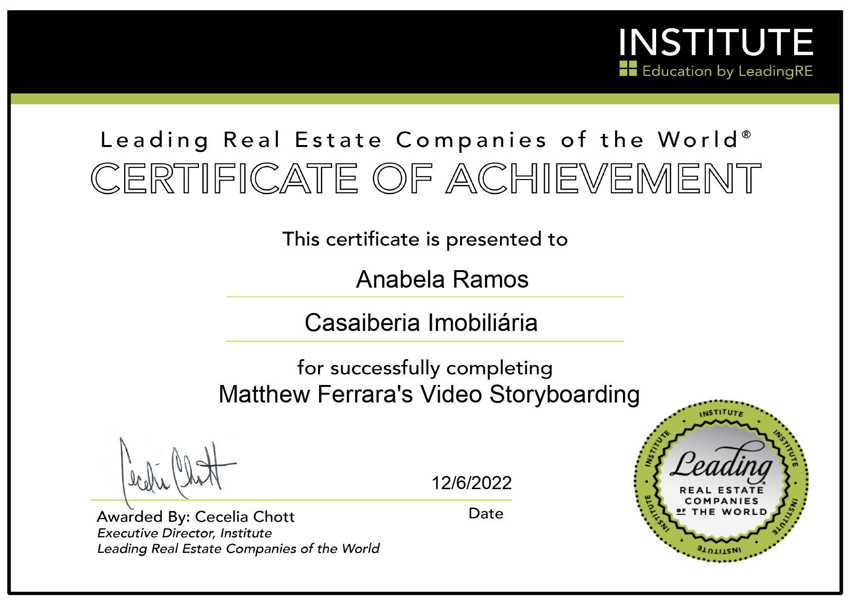 Institute by LeadingRE