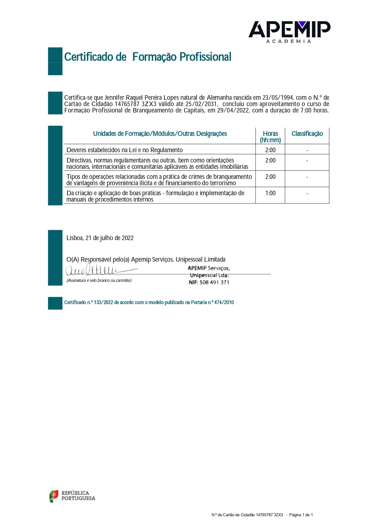 Fachausbildung zur Geldwäsche