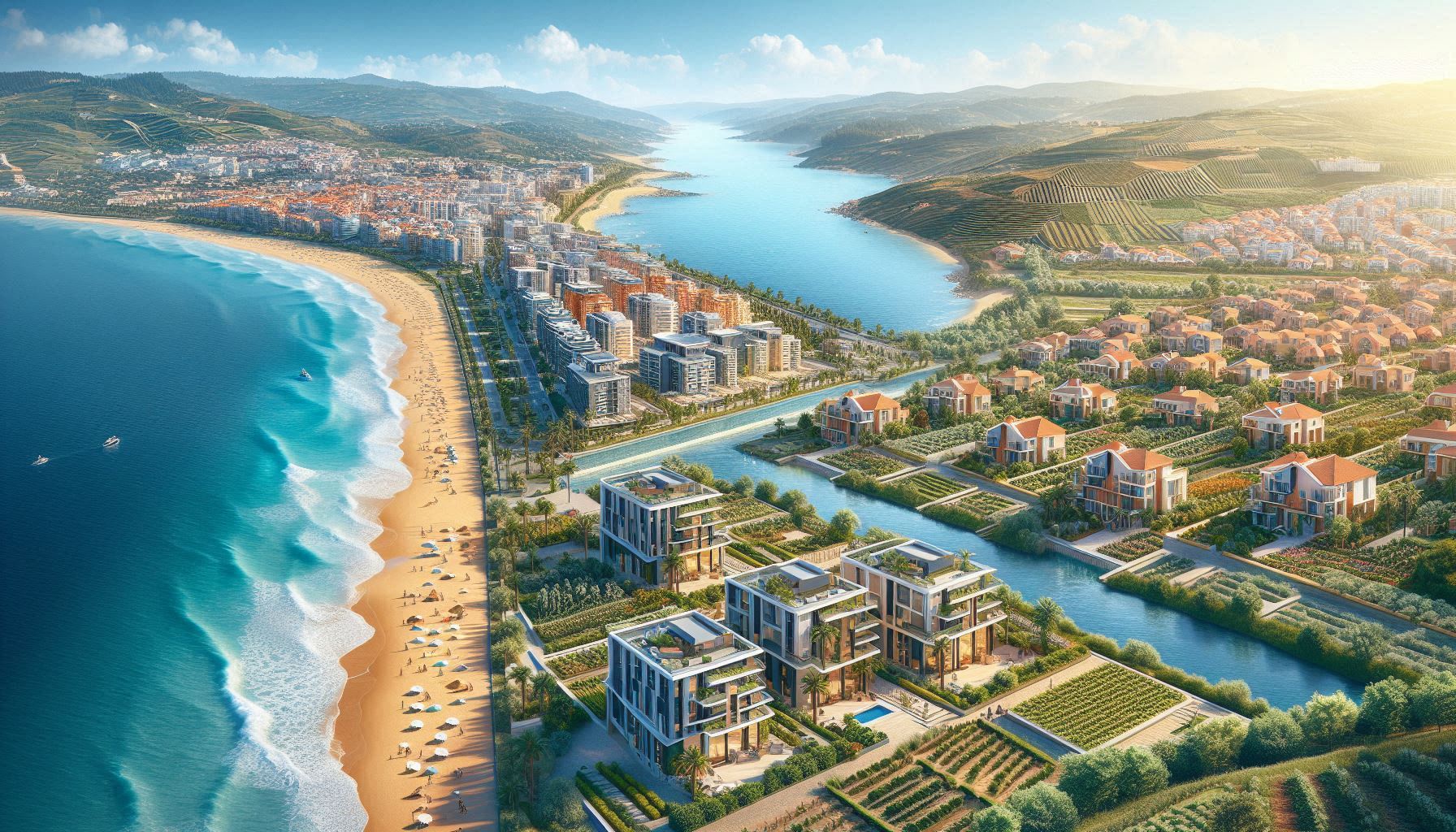 Küste versus Binnenland und wohin die internationalen Wohnimmobilieninvestitionen in Portugal fließen