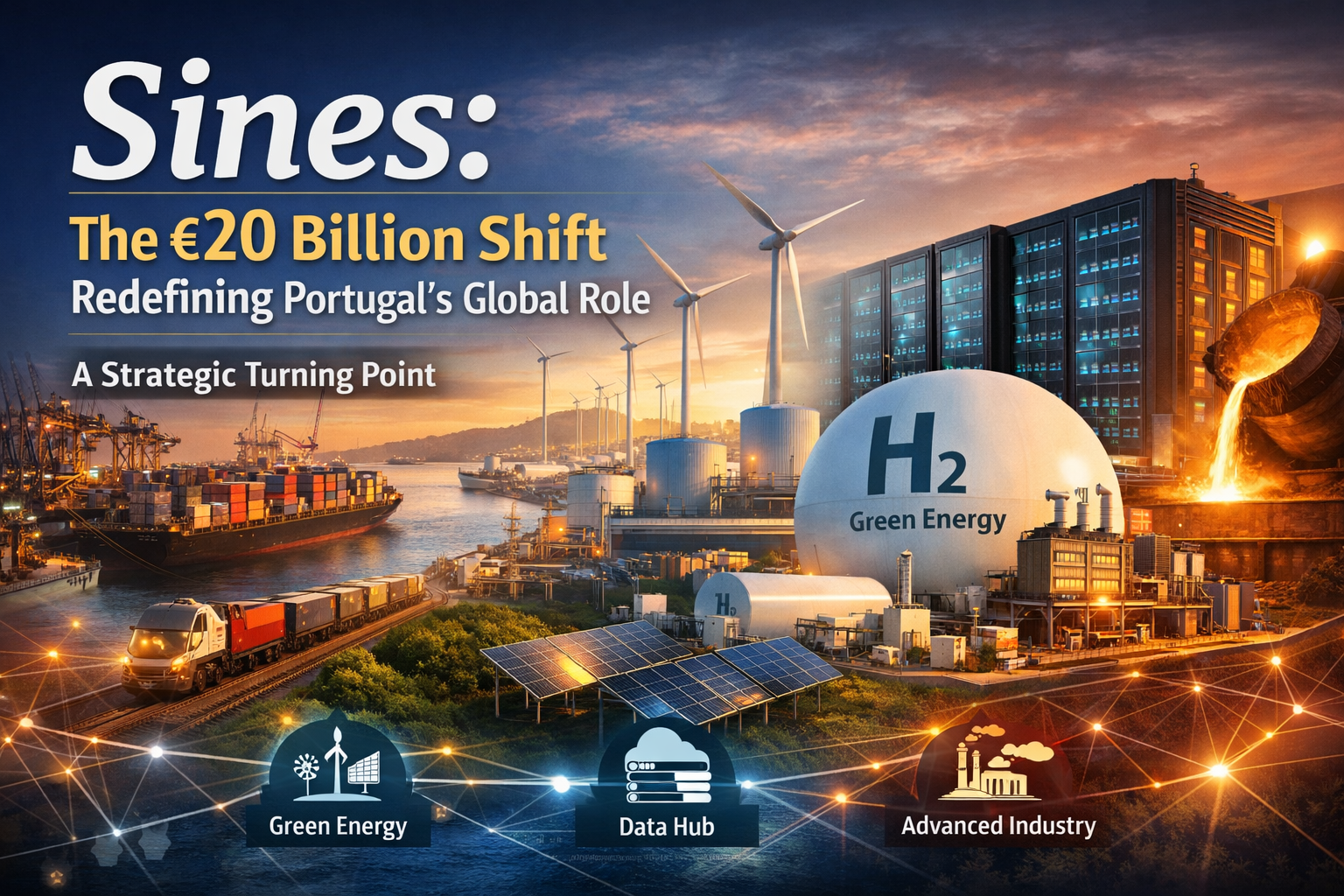 Sines : Le changement de 20 milliards d’euros redéfinissant le rôle mondial du Portugal