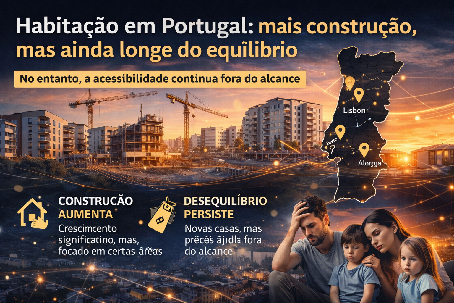 Le logement au Portugal : plus de construction, mais encore loin de l’équilibre