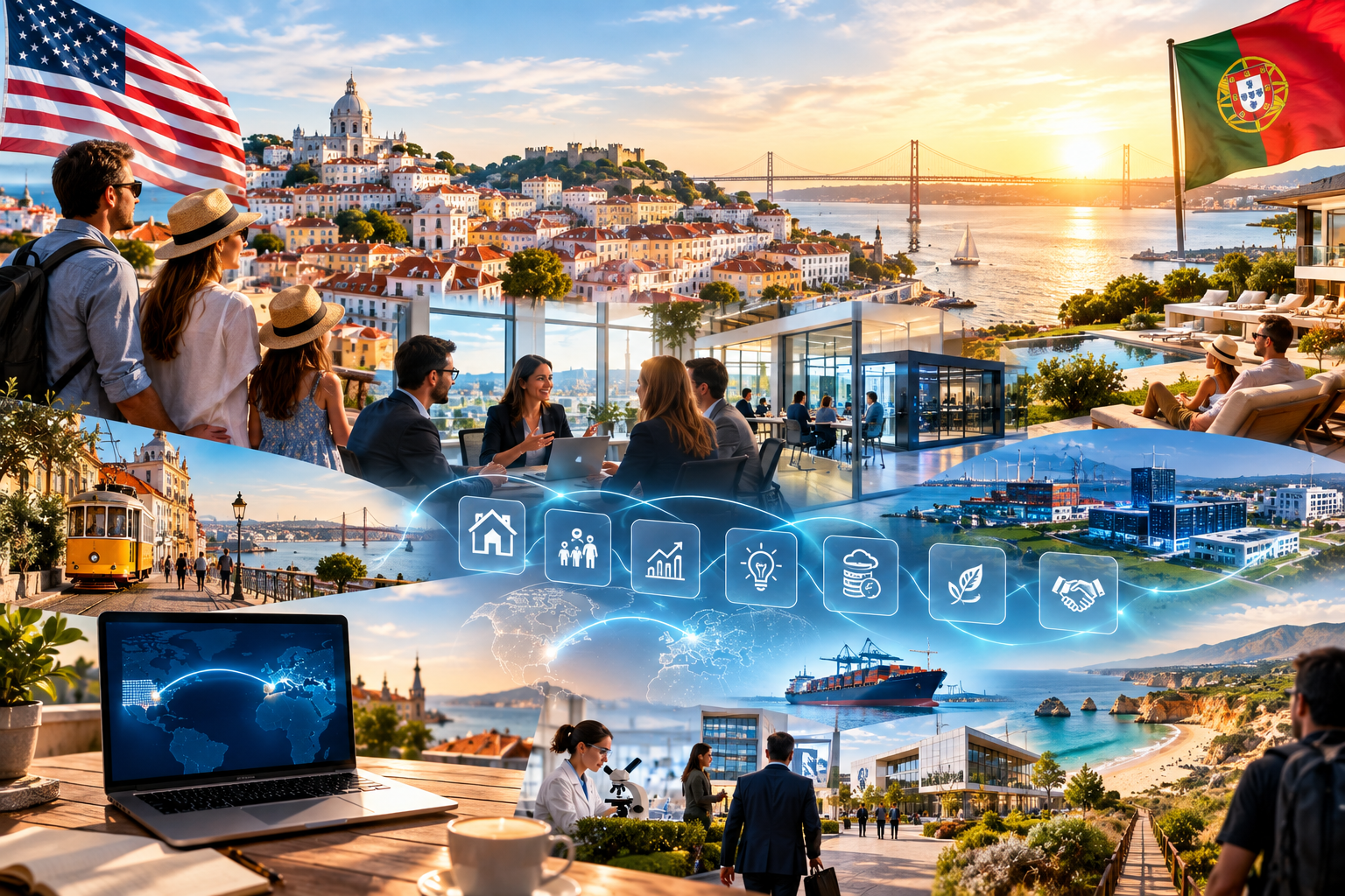 Denn Portugal wird zu einer der Top-Optionen für Amerikaner zum Leben, Umziehen und Investieren