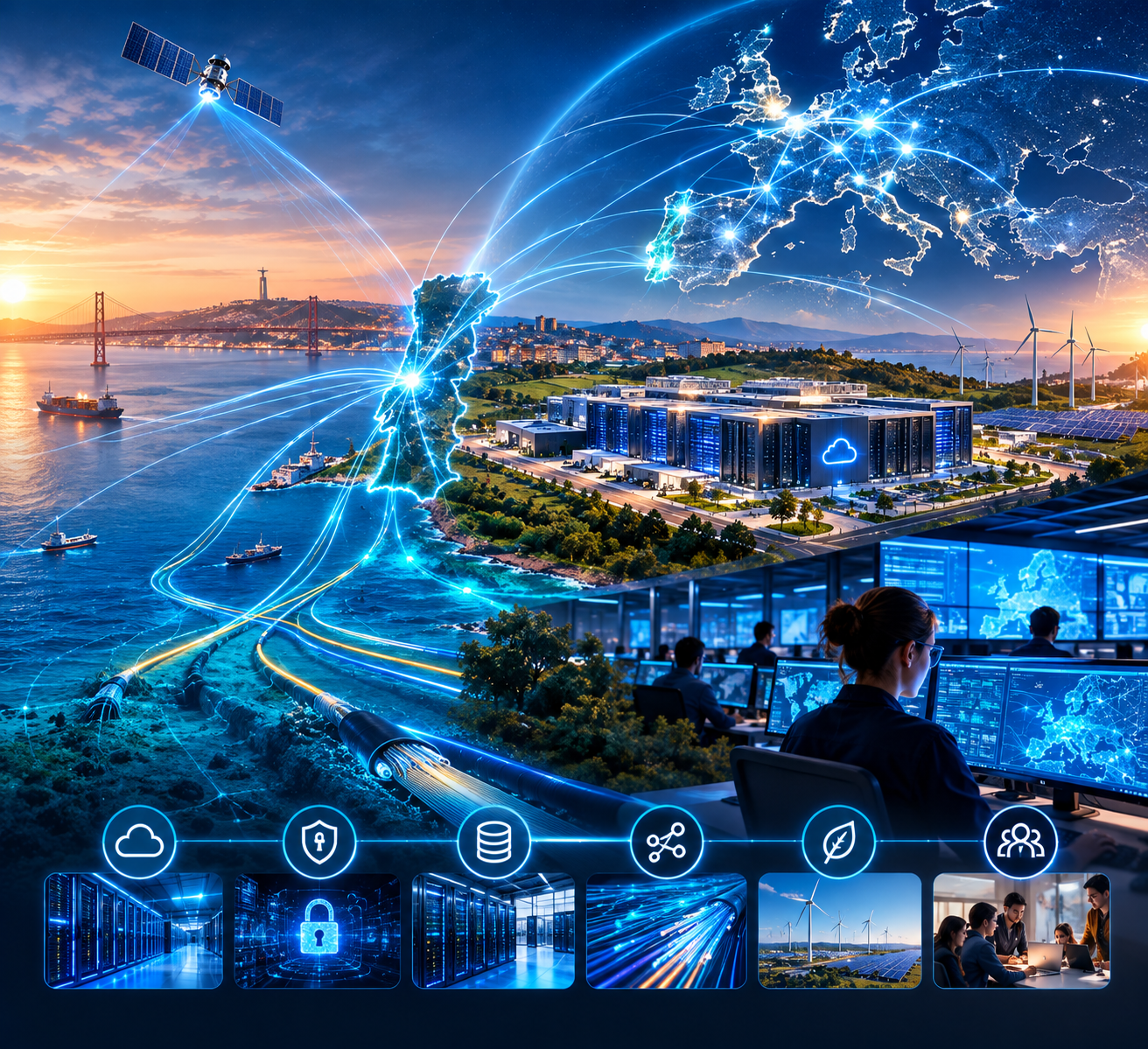 Portugal has entered the strategic map of European digital infrastructure